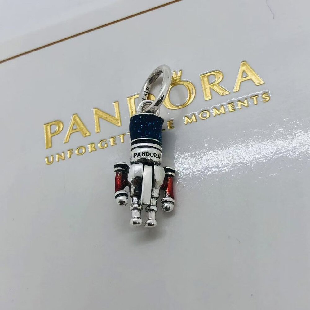 Pandora Moveable Nutcracker Dangle Charm - image 4